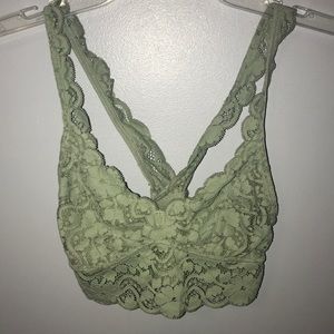 Lace Criss-cross Bralette